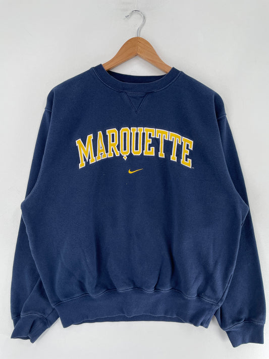00' NIKE x MARQUETTE Size S College Vintage Sweat-Shirt / F7298S