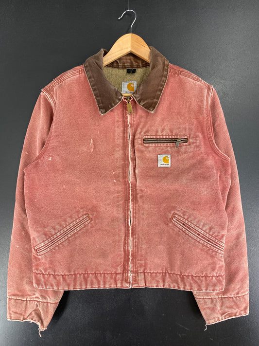 Vintage CARHARTT Size M Zip-Up Duck Jacket / F4095J