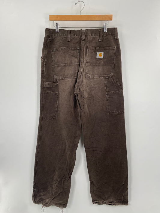 Vintage CARHARTT Size W31 x L31 Duck Pants / F7488P