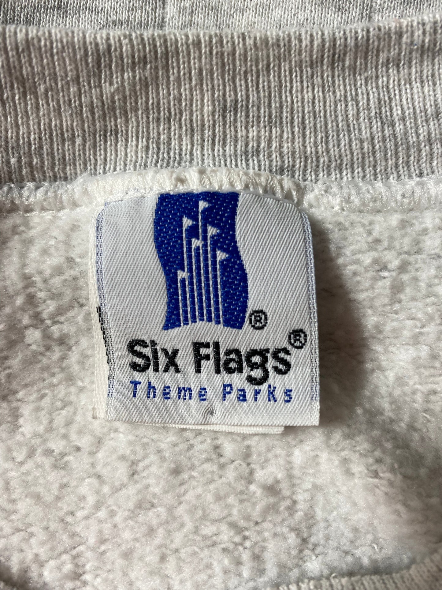 1995' SIX FLAGS LOONEY TUNES BUGS BUNNY Made in USA Size XXL Vintage Sweat-shirt / G5846S