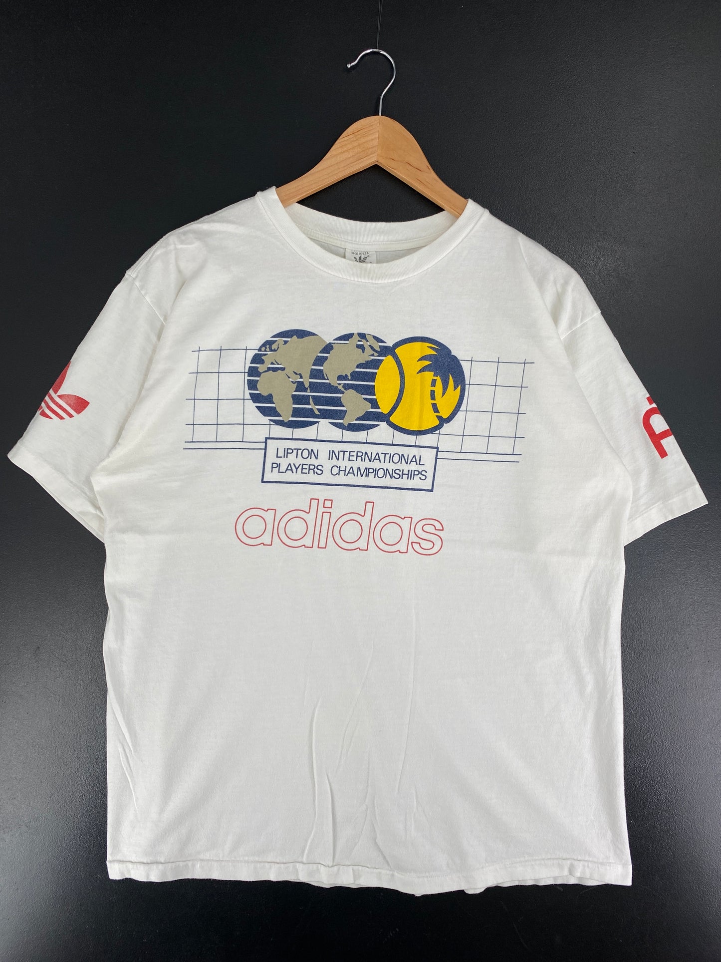 90's ADIDAAS Made in USA Size XL Vintage T-Shirt / G2565T