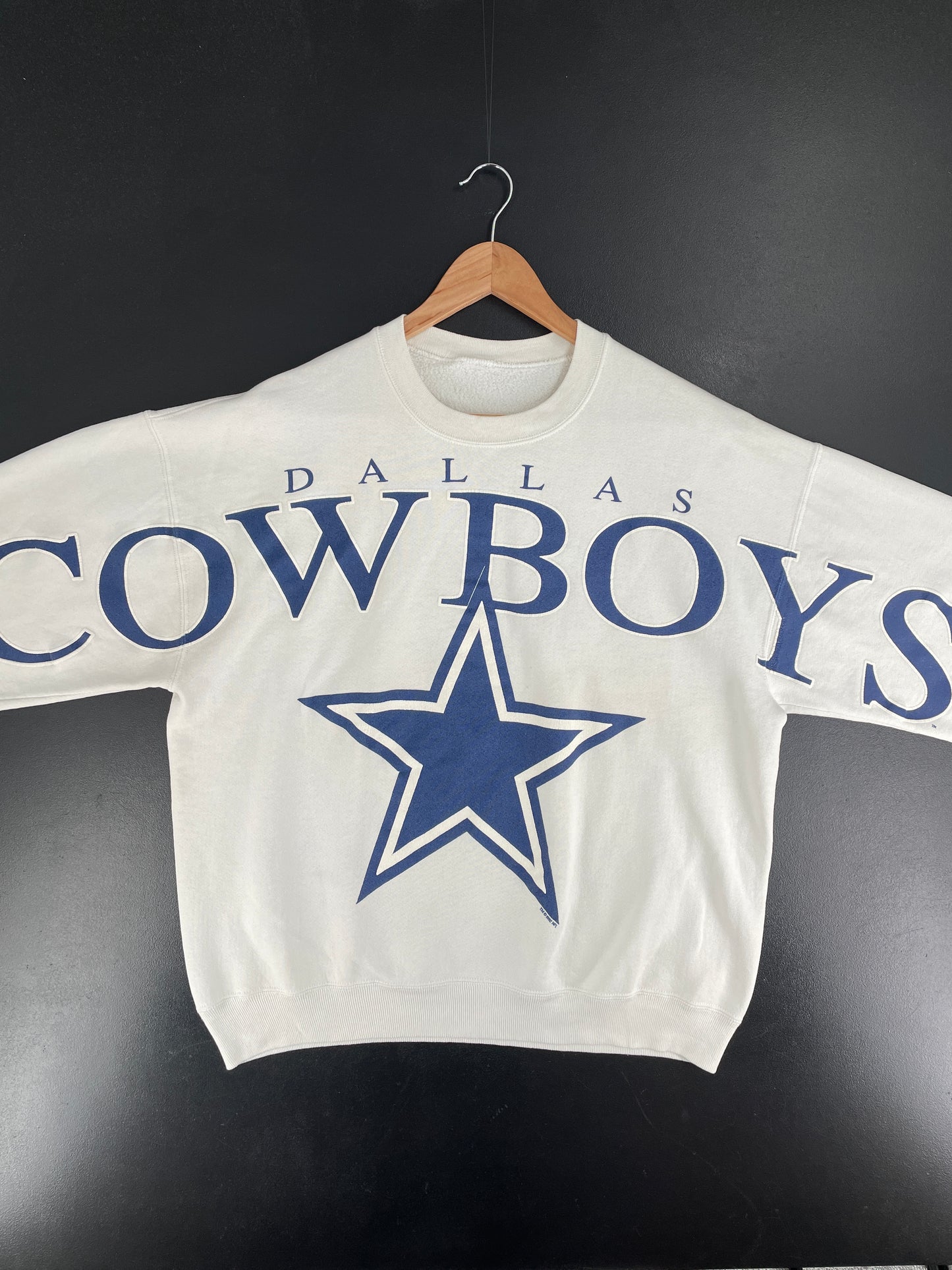 1992 DALLAS COWBOYS Size No tag Approx. L Vintage NFL Sweat-Shirt / F5352S
