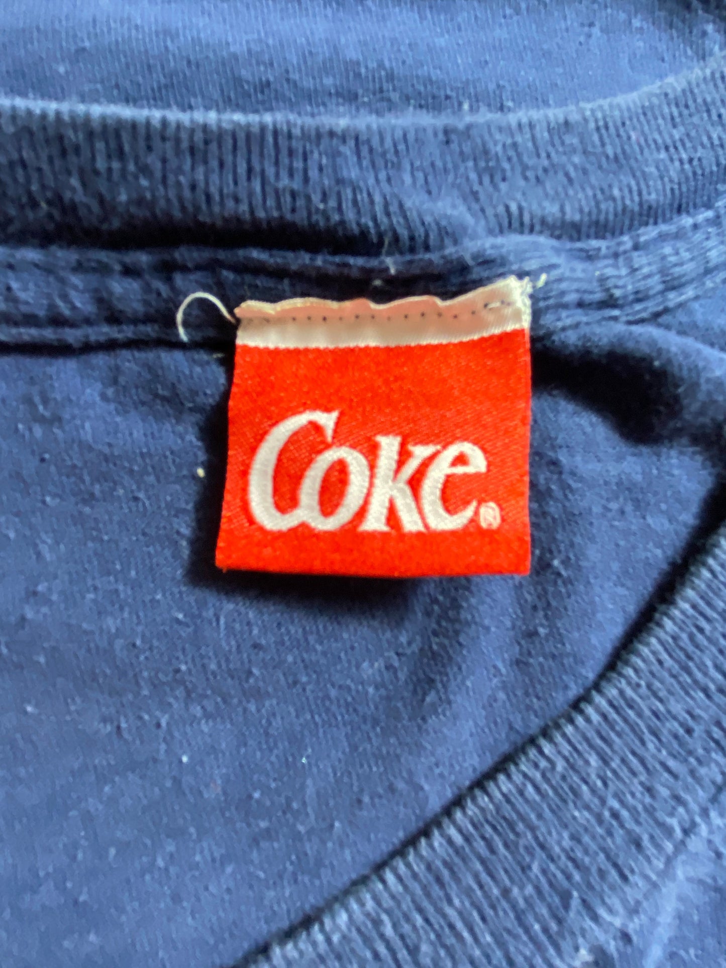 1996' COCA COLA Made in USA Size XL Vintage T-Shirts / F4437T