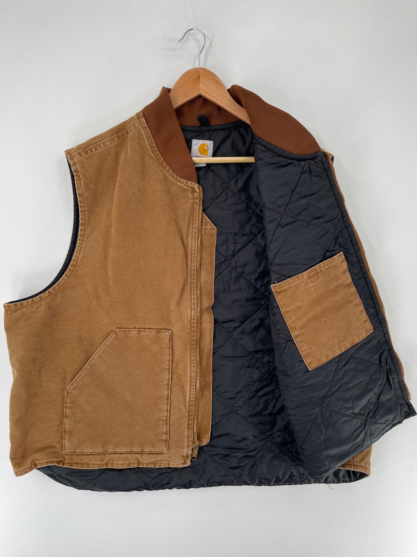 Vintage CARHARTT Size XXXL Duck Vest / F2612J