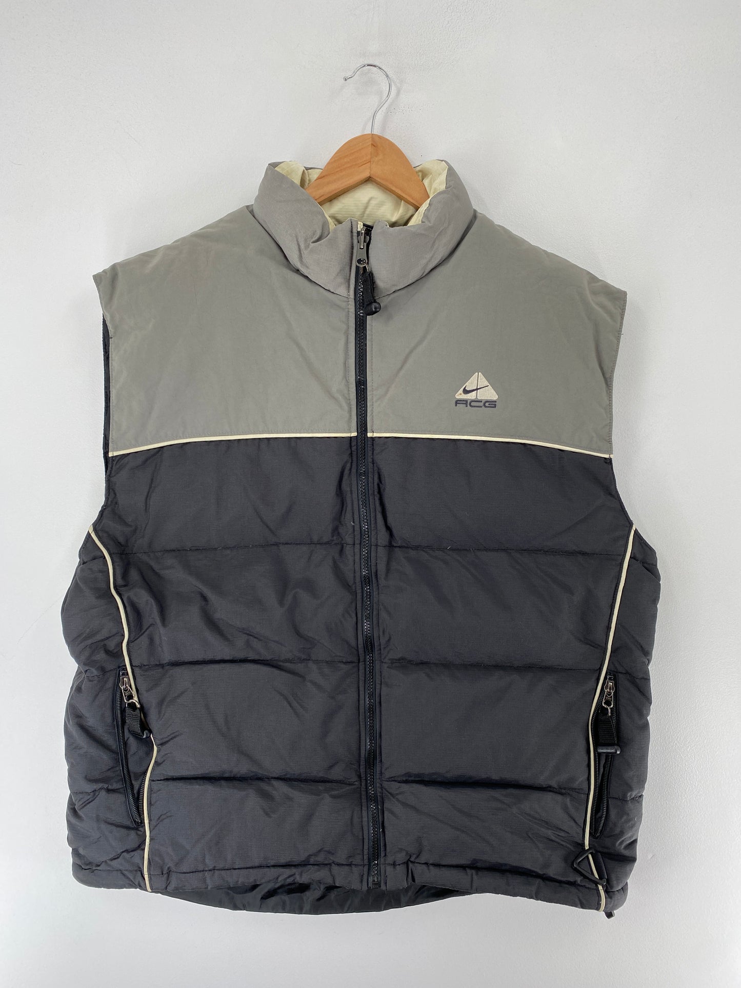 00’ NIKE Size XL Nylon Zip-up Vest / F4905N