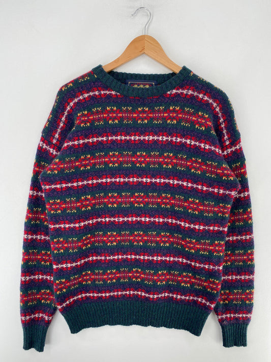 90’s RALPH LAUREN CHAPS Size L Wool Knit Sweater / G5311K