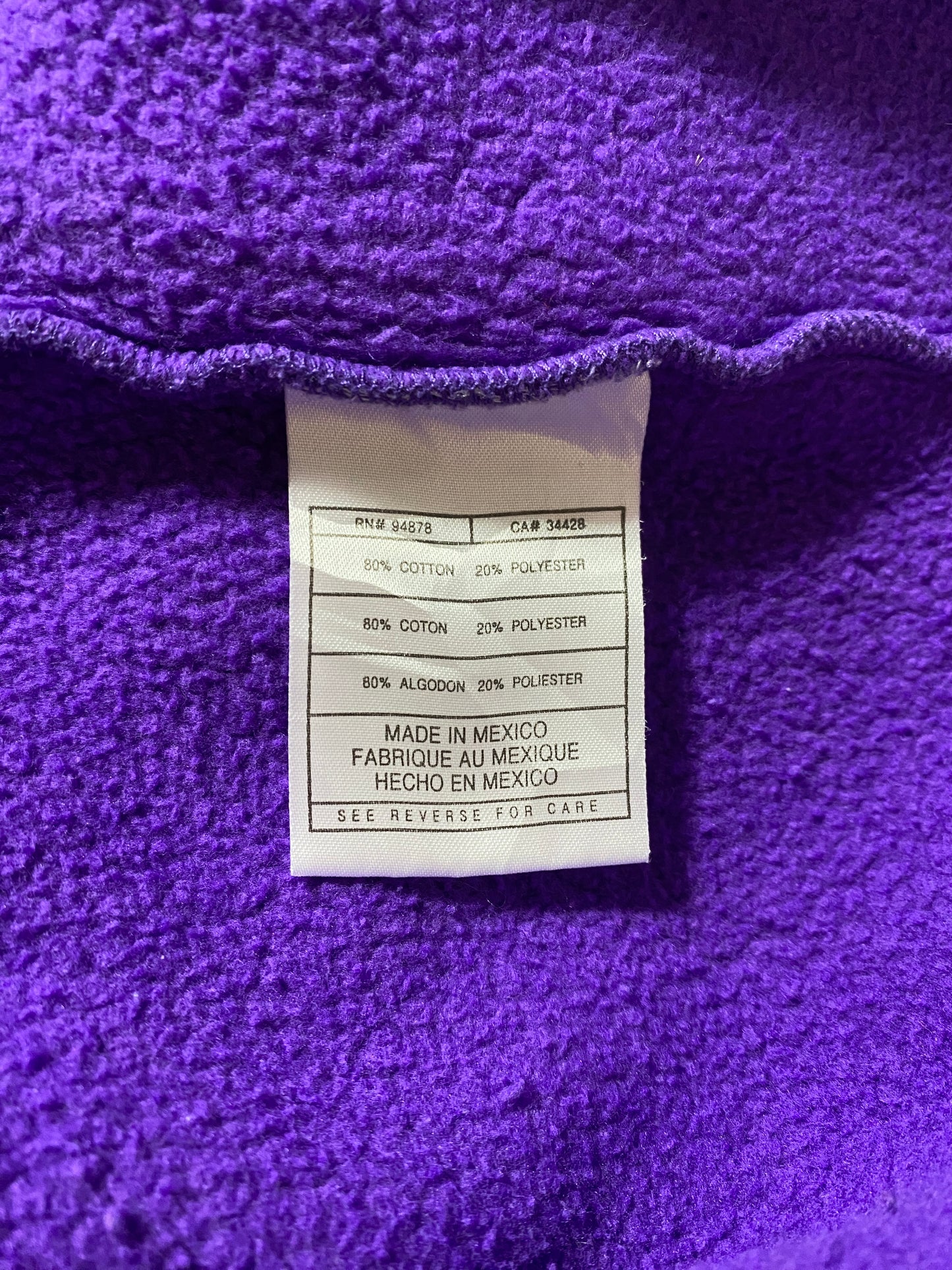 00' NIKE x WASHINGTON Size L Vintage College Sweat-Shirt / G5555S