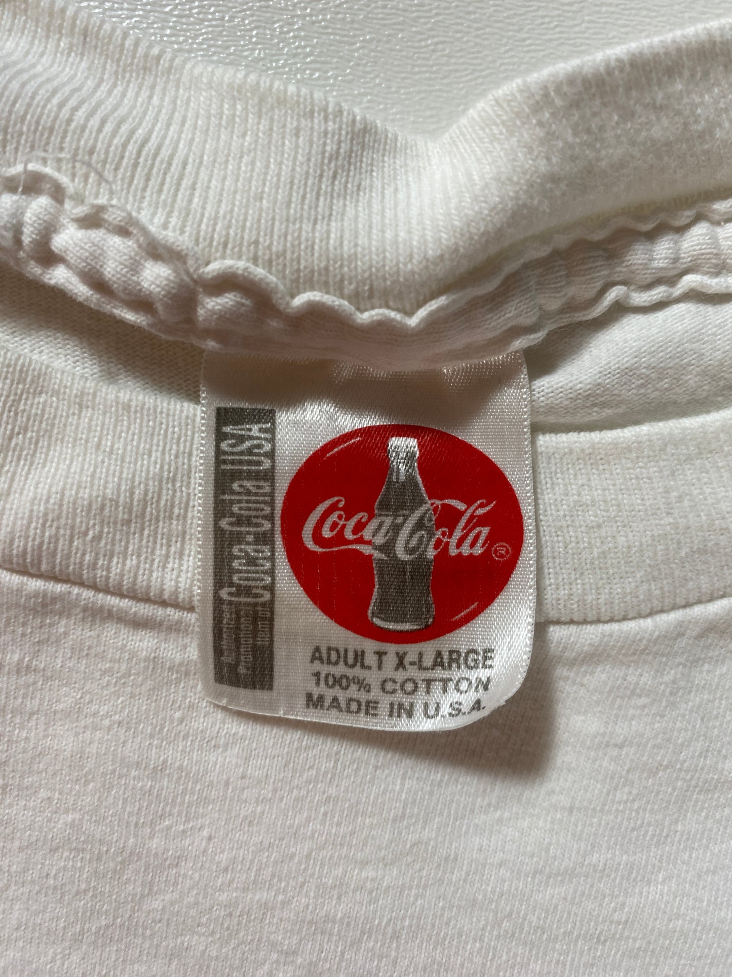 1994 COCA COLA Made in USA Size XL Vintage T-Shirt / G2687T