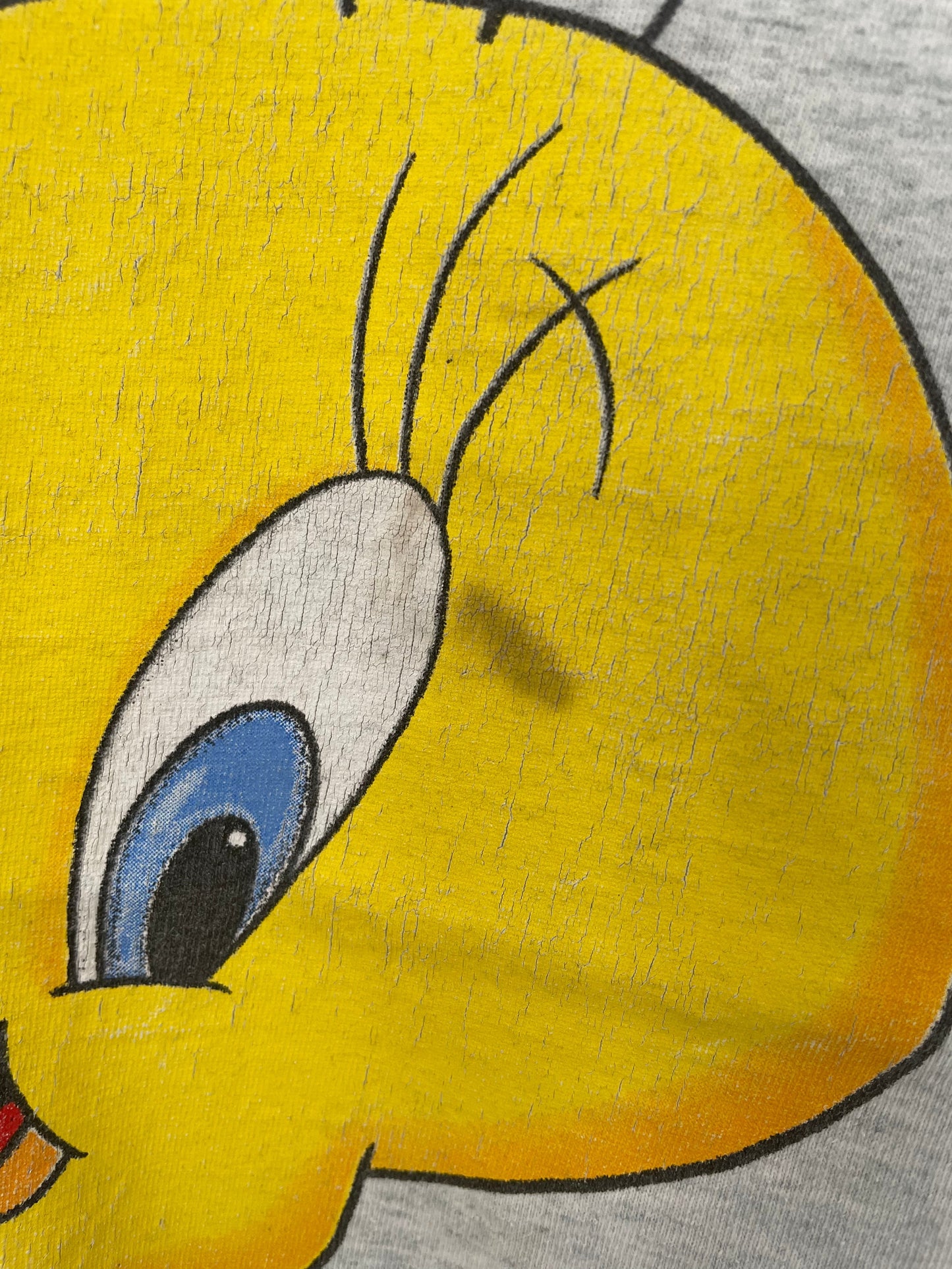 2000 LOONEY TUNES TWEETY Size (Approx.Ladies XL) Vintage T-Shirt / E8004T