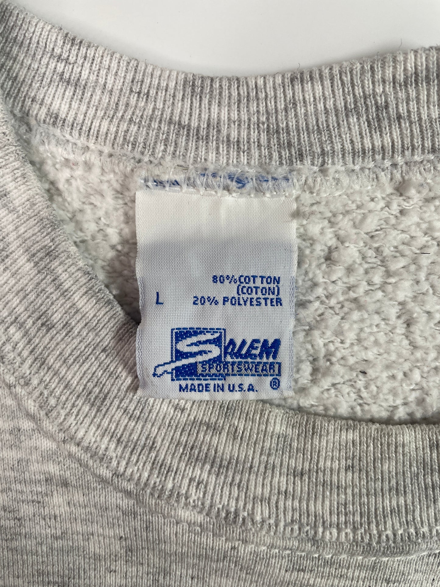 1994 SALEM x PITTSBURGH STEELERS Made in USA Size L Vintage NFL Sweat-shirt / F2048S