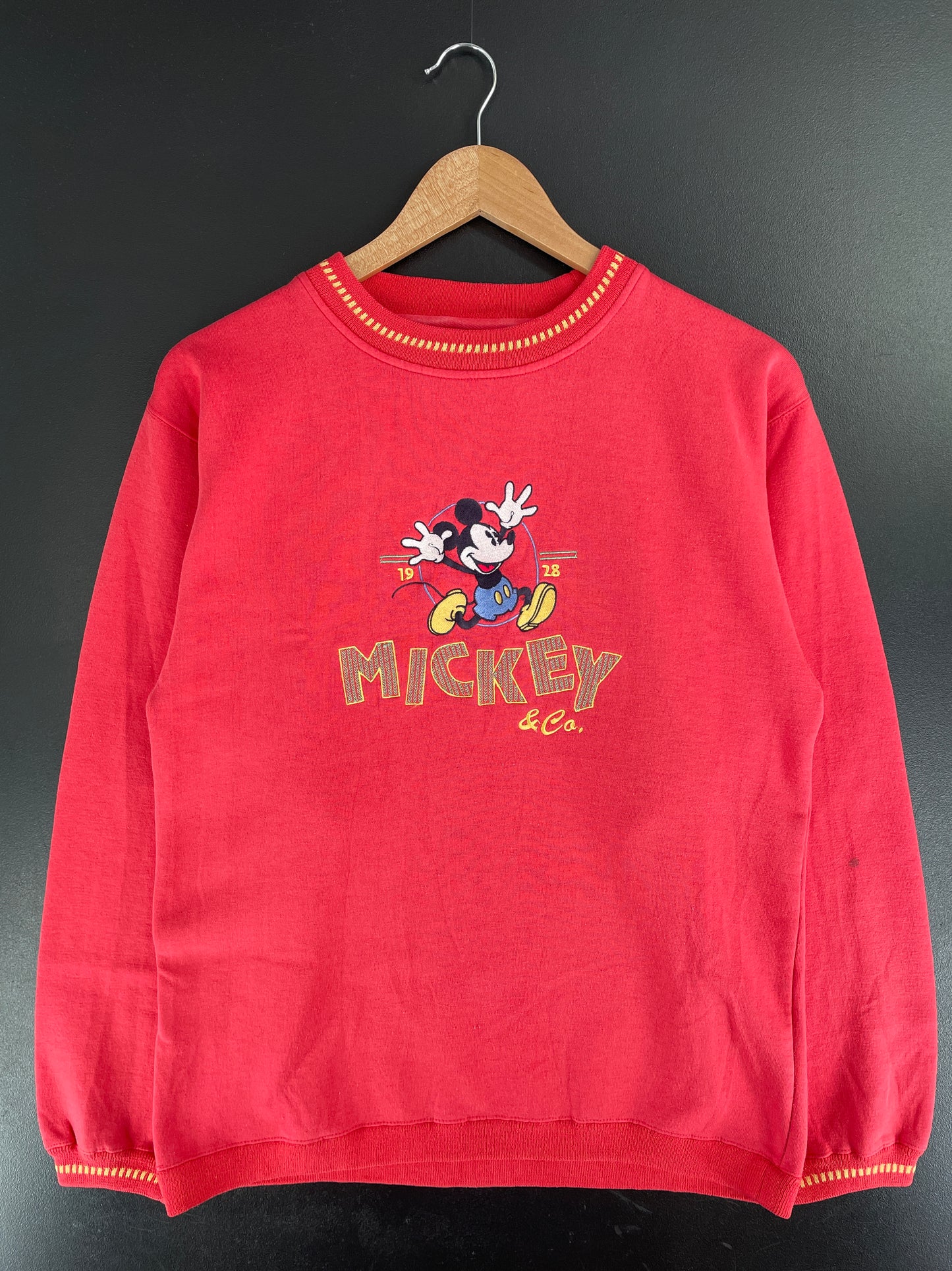 Vintage DISNEY MICKEY Size Ladies M Sweat-Shirt / G3322S