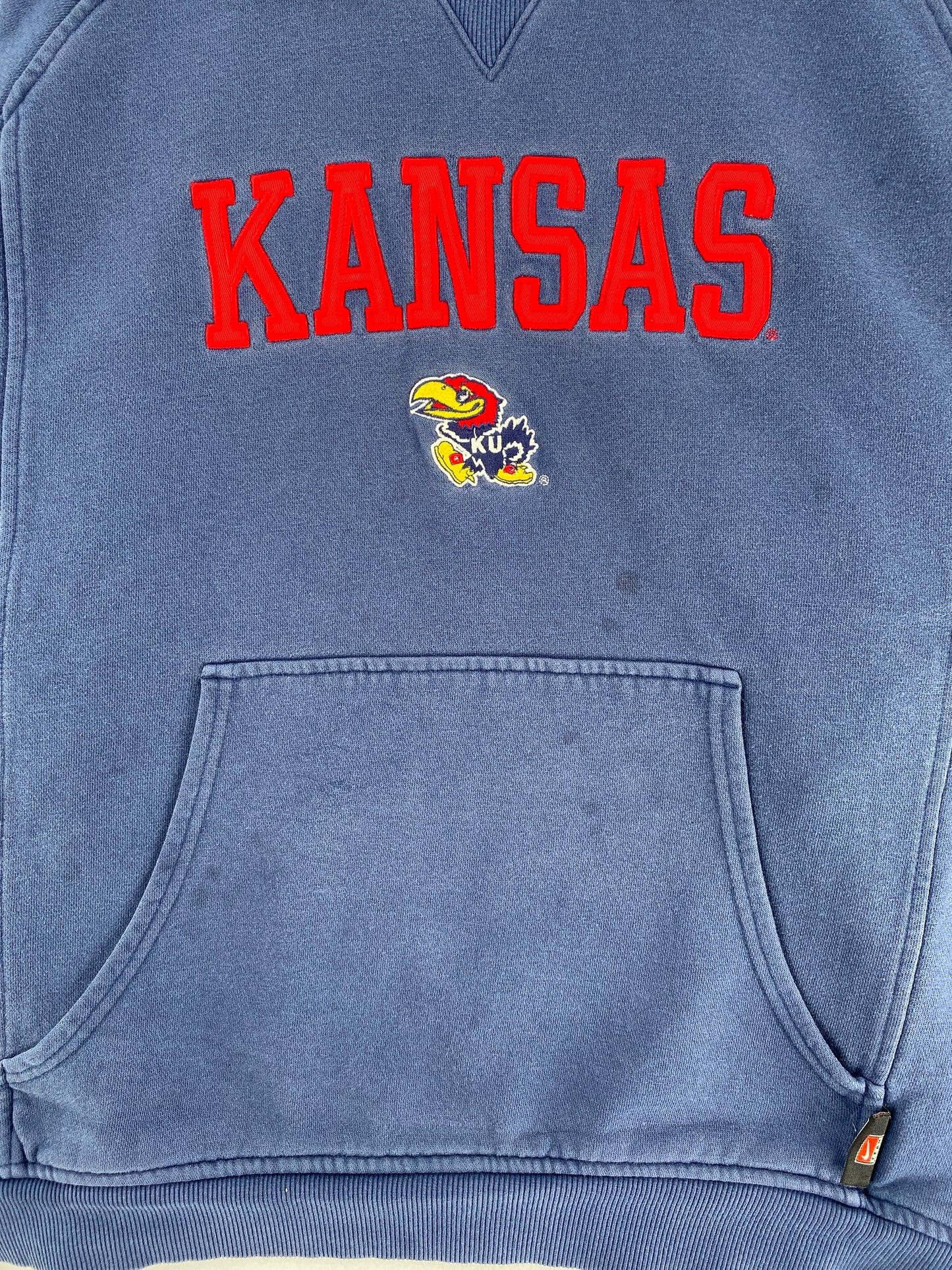 00' NIKE x KANSAS Size S Vintage College Hoodie Sweat-Shirt / F4473S
