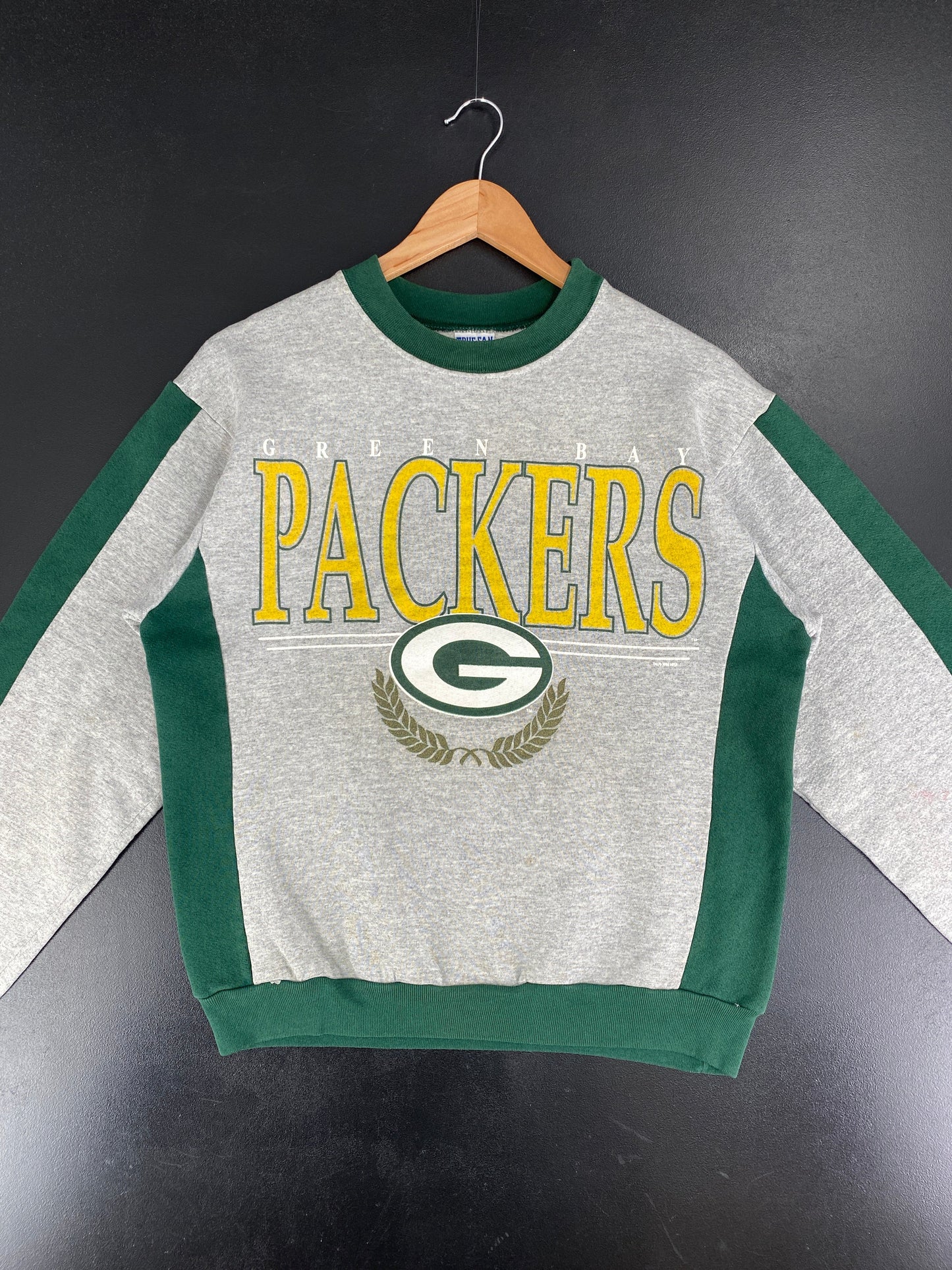 1996 PACKERS Size Boys M Vintage NFL Sweat-Shirt / G3305S