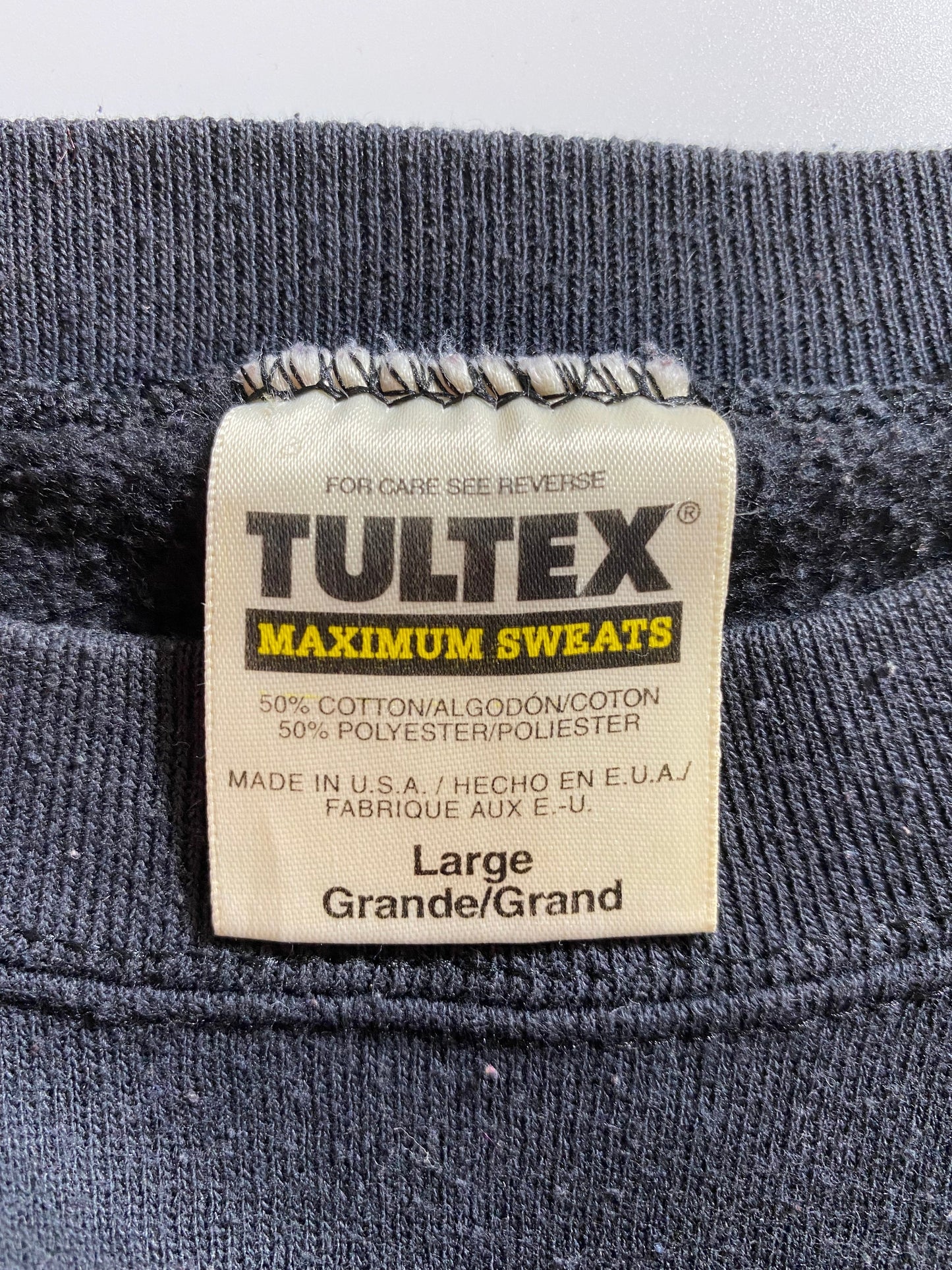 1995 LOONEY TUNES TAZ Made in USA Size L Vintage Sweat-shirt / F7212S