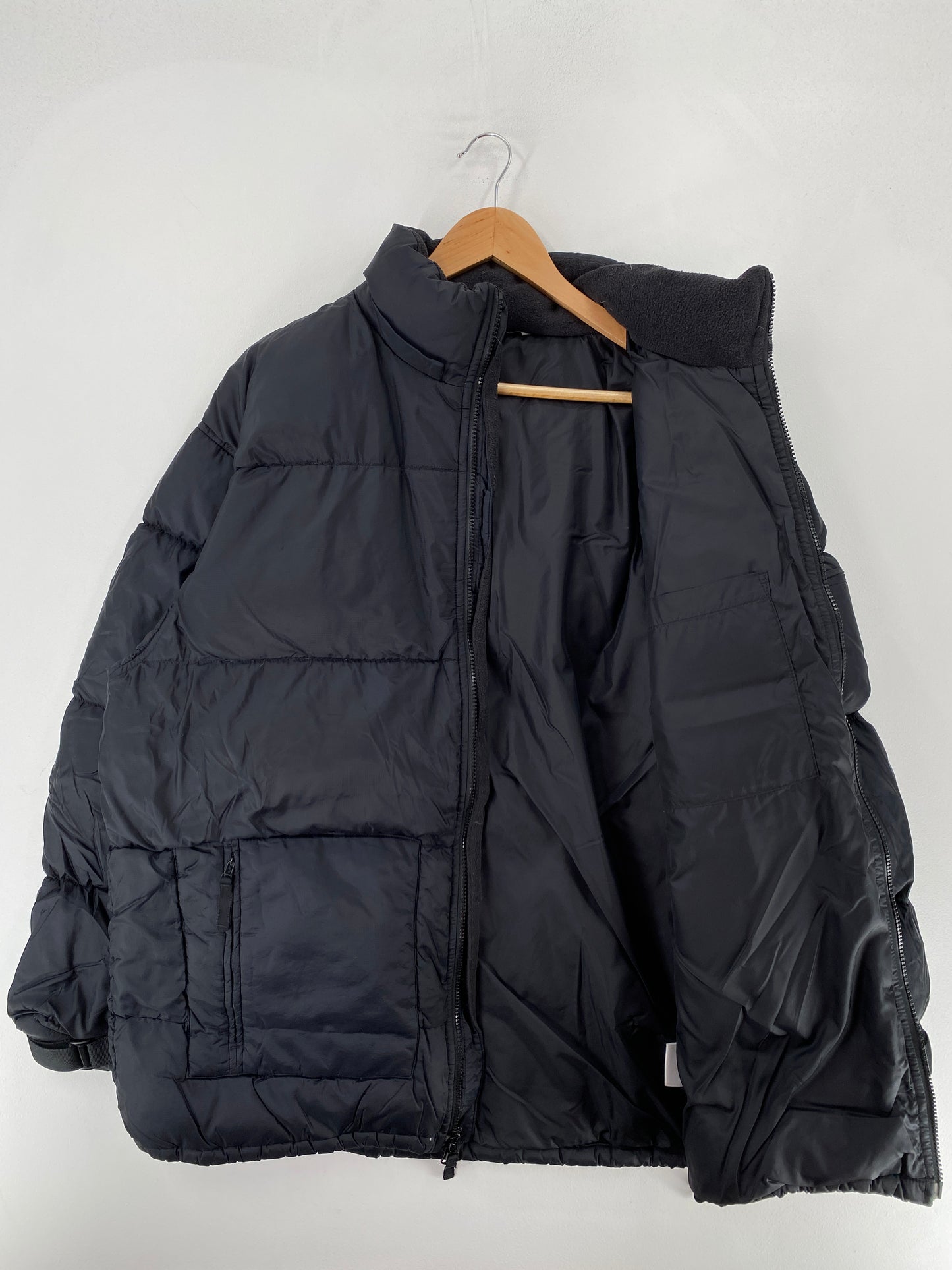 00' NIKE Size L Vintage Nylon padded Zip-Up Jacket / F6423N