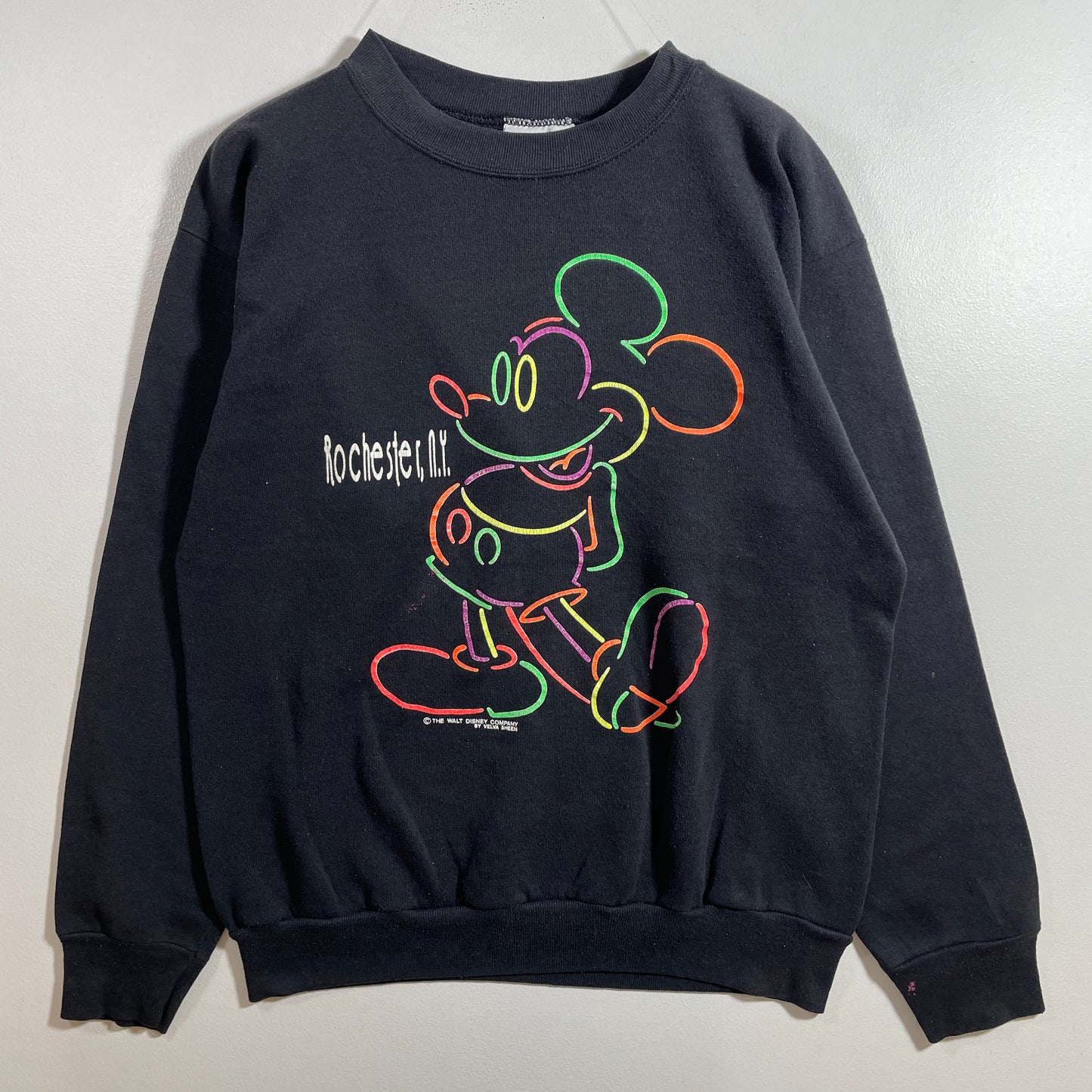 (L) 80's DISNEY MICKEY Vintage Sweatshirt / A1152S