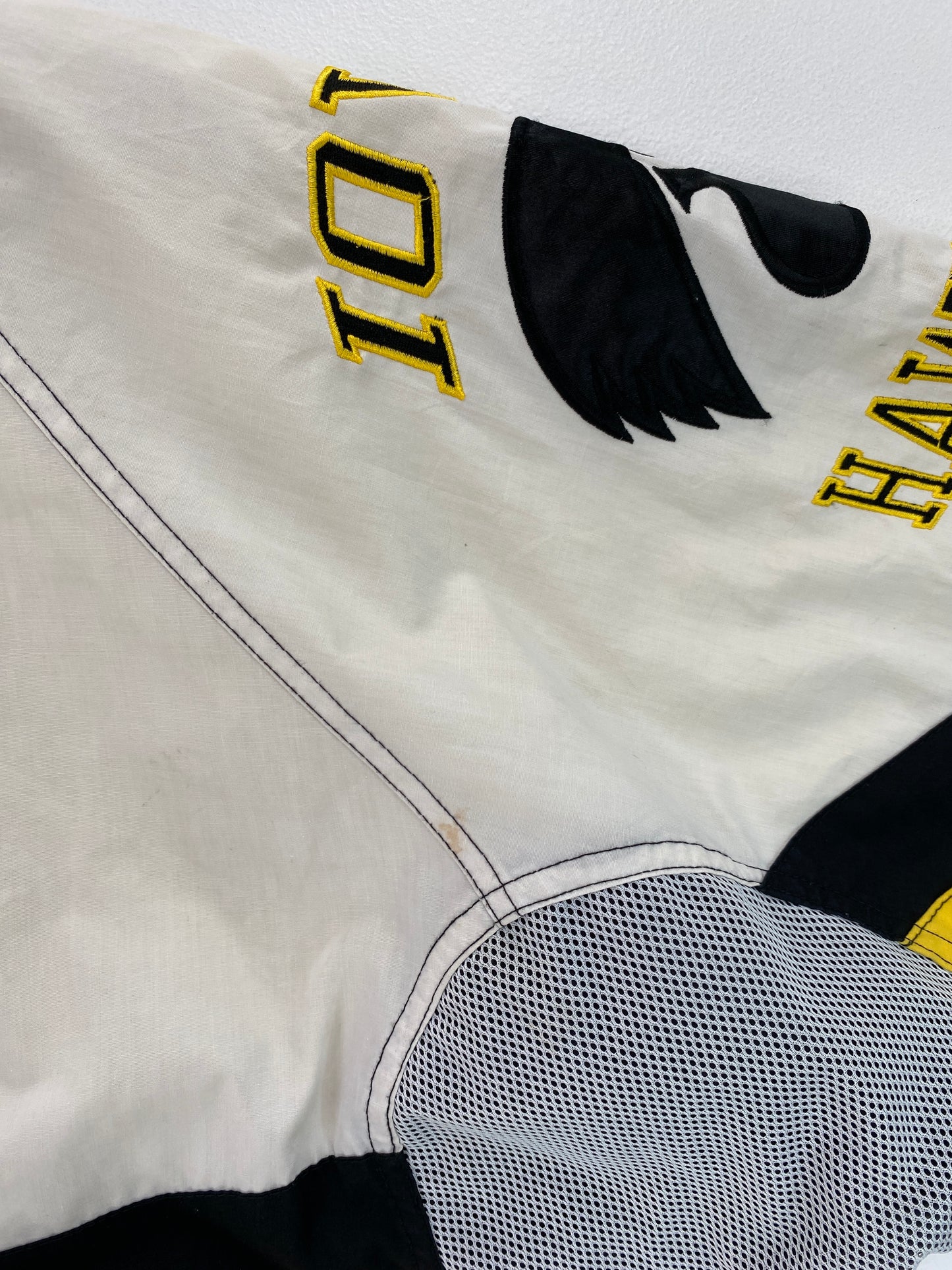 90’s STARTER x IOWA HAWKEYES Size XL Nylon Jacket / G4770N