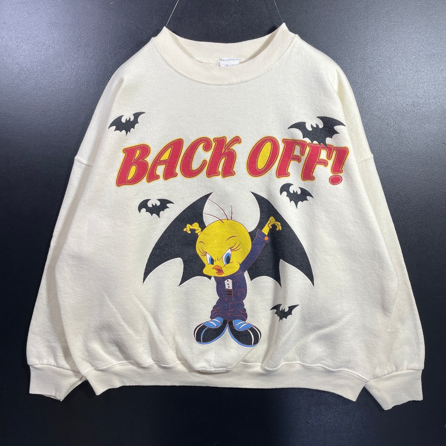 (XXL) 2000 LOONEY TUNES TWEETY Vintage Halloween Sweat-shirt / A1087S