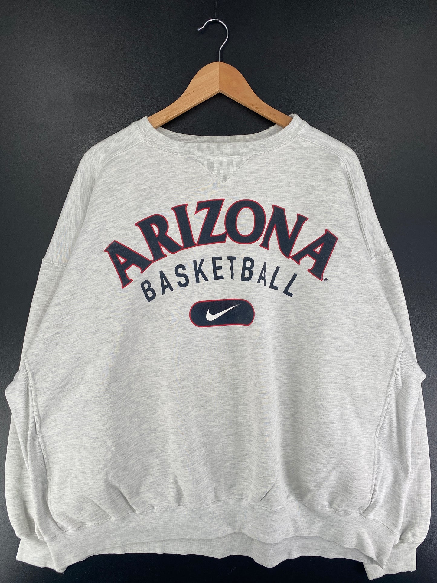 90’s NIKE x ARIZONA BASKETBALL Size XXL College Sweat Shirt / F1697S