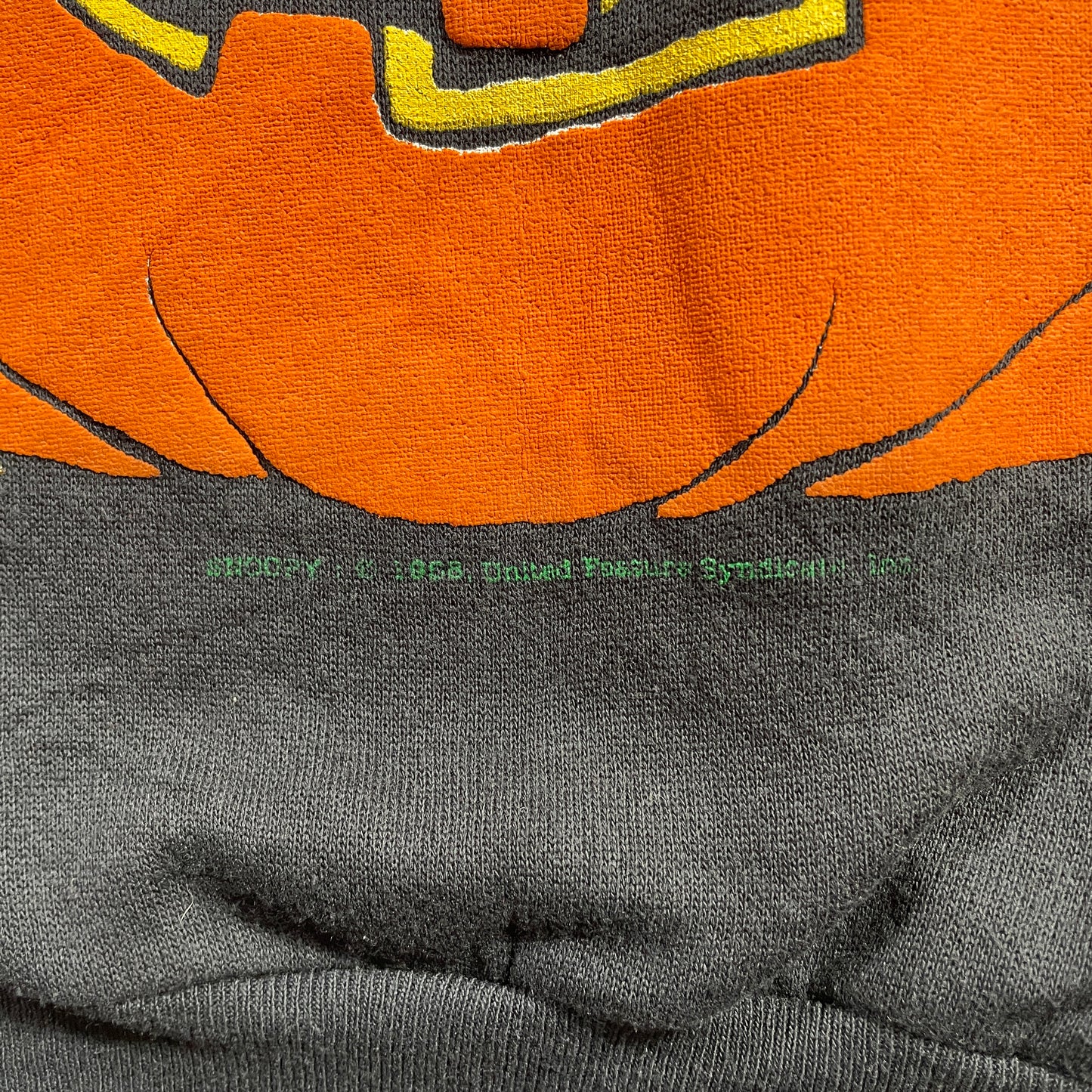 (L) 90’s SNOOPY Vintage Halloween Sweatshirt / A1089S