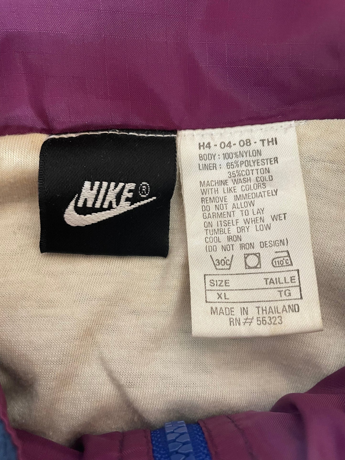 90’s NIKE Size XL Vintage Nylon Jacket / F8243N