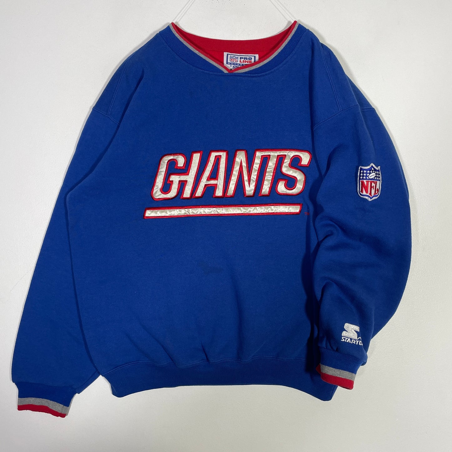 (M) 90’s STARTER x NEW YORK GIANTS Sweat-shirt / A0728S