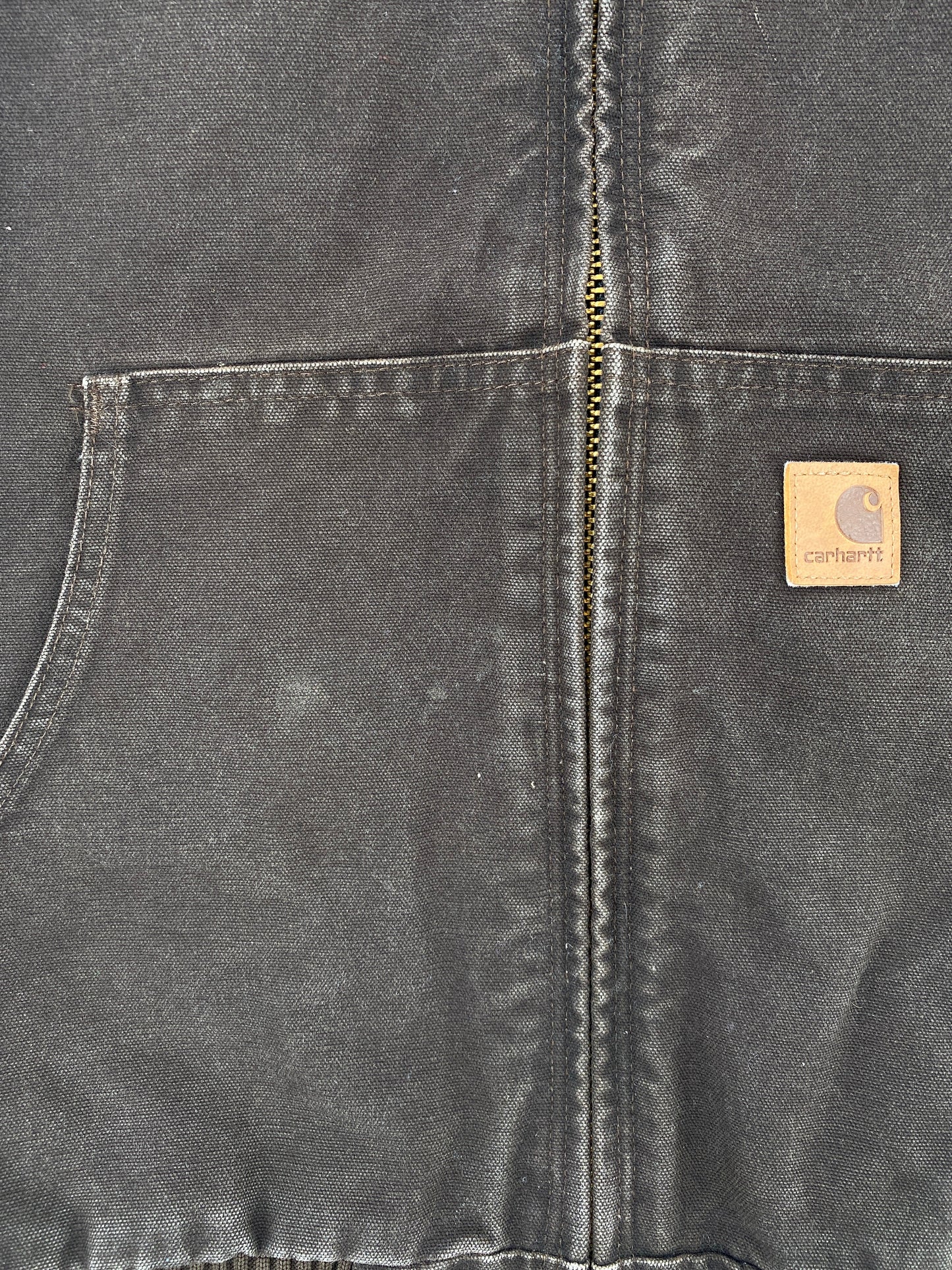 .Vintage CARHARTT Size XL Duck Hoodie Jacket / G59J