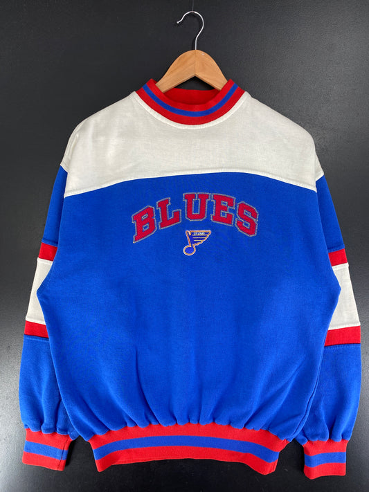 90’s ST. LOUIS BLUES Size L NHL Sweat-Shirt / G4109S