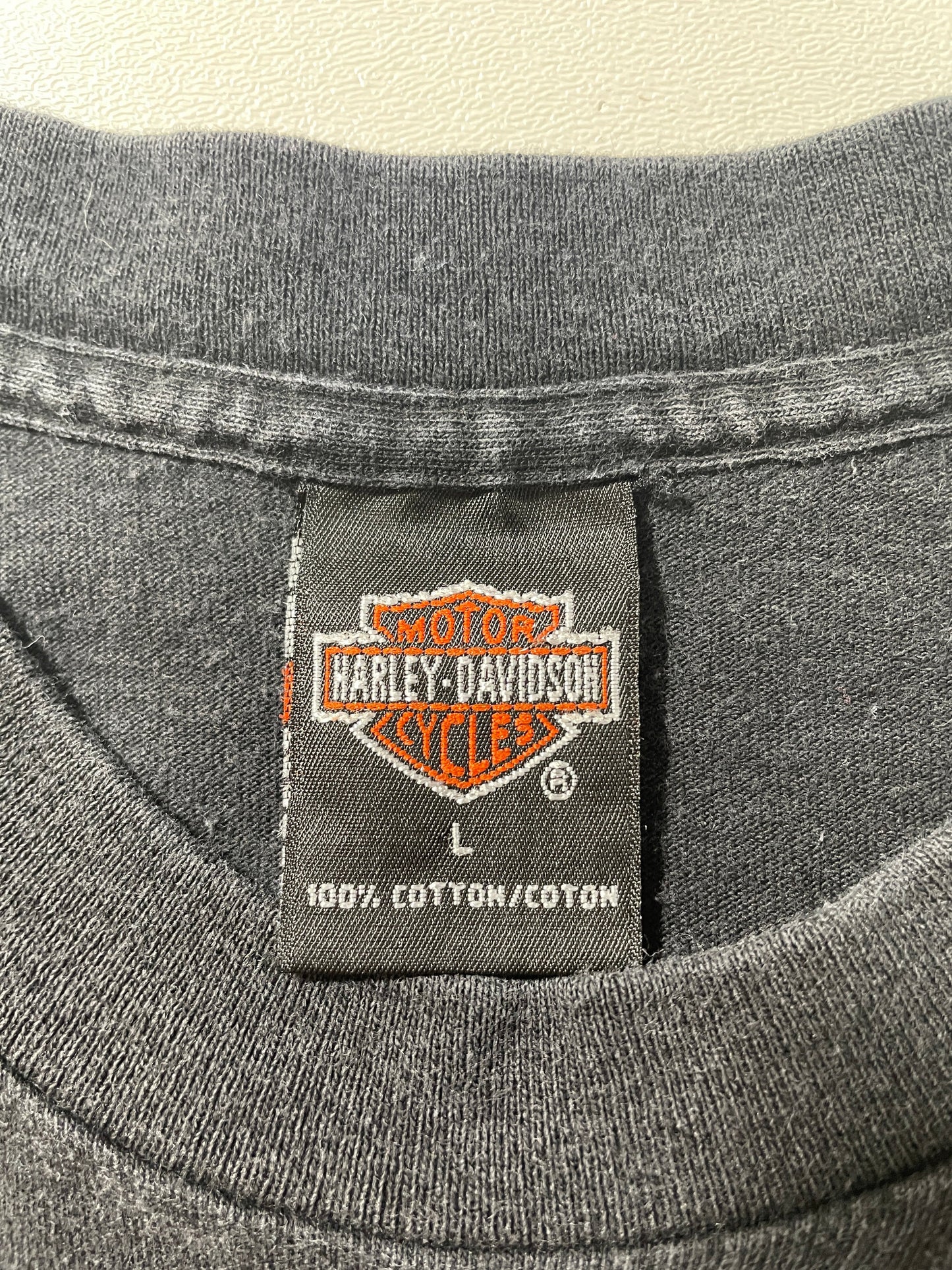 .1996 HARLEY DAVIDSON Made in USA Size L Vintage T-shirt / G126T