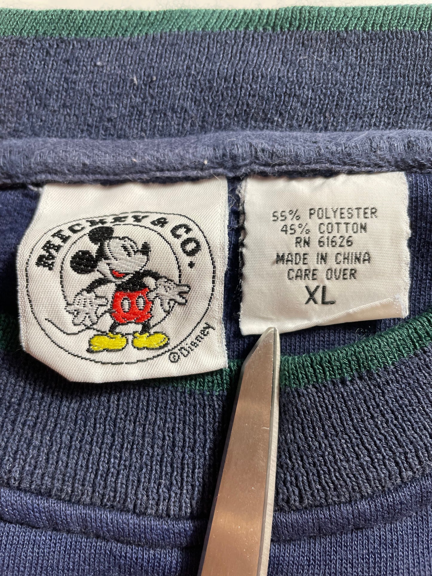 .90’s DISNEY MICKEY Size XL Vintage Sweat-Shirt / F1342S