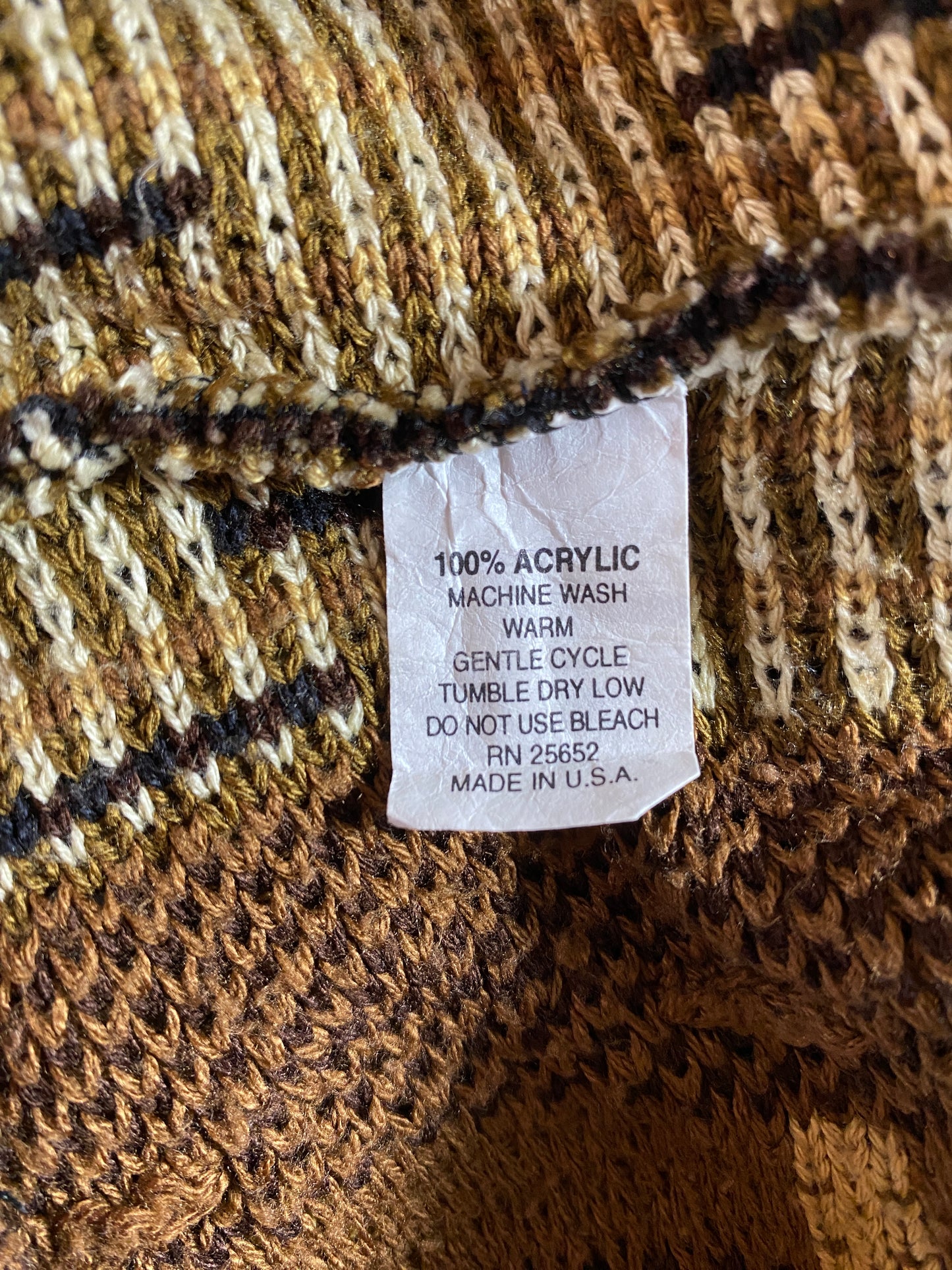 90's COOGI STYLE Made in USA Size L Acrylic Knit Sweater / F9170K