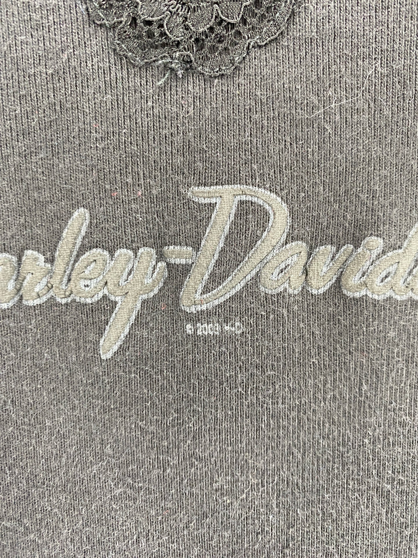 .90’s HARLEY DAVIDSON Made in USA Size Ladies XL Vintage Long Sleeve T-Shirt / G3123T