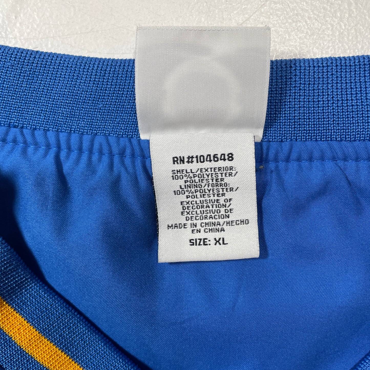 (XL) ST. LOUIS BLUES Vintage NHL Nylon Jacket / A1403N