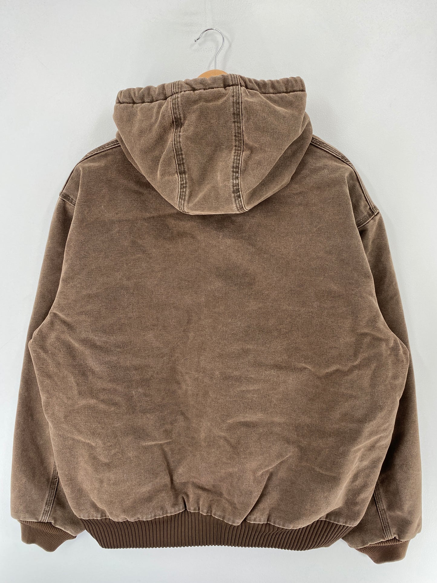 Vintage CARHARTT Size XL Zip-Up Hoodie Duck Jacket / F2948J