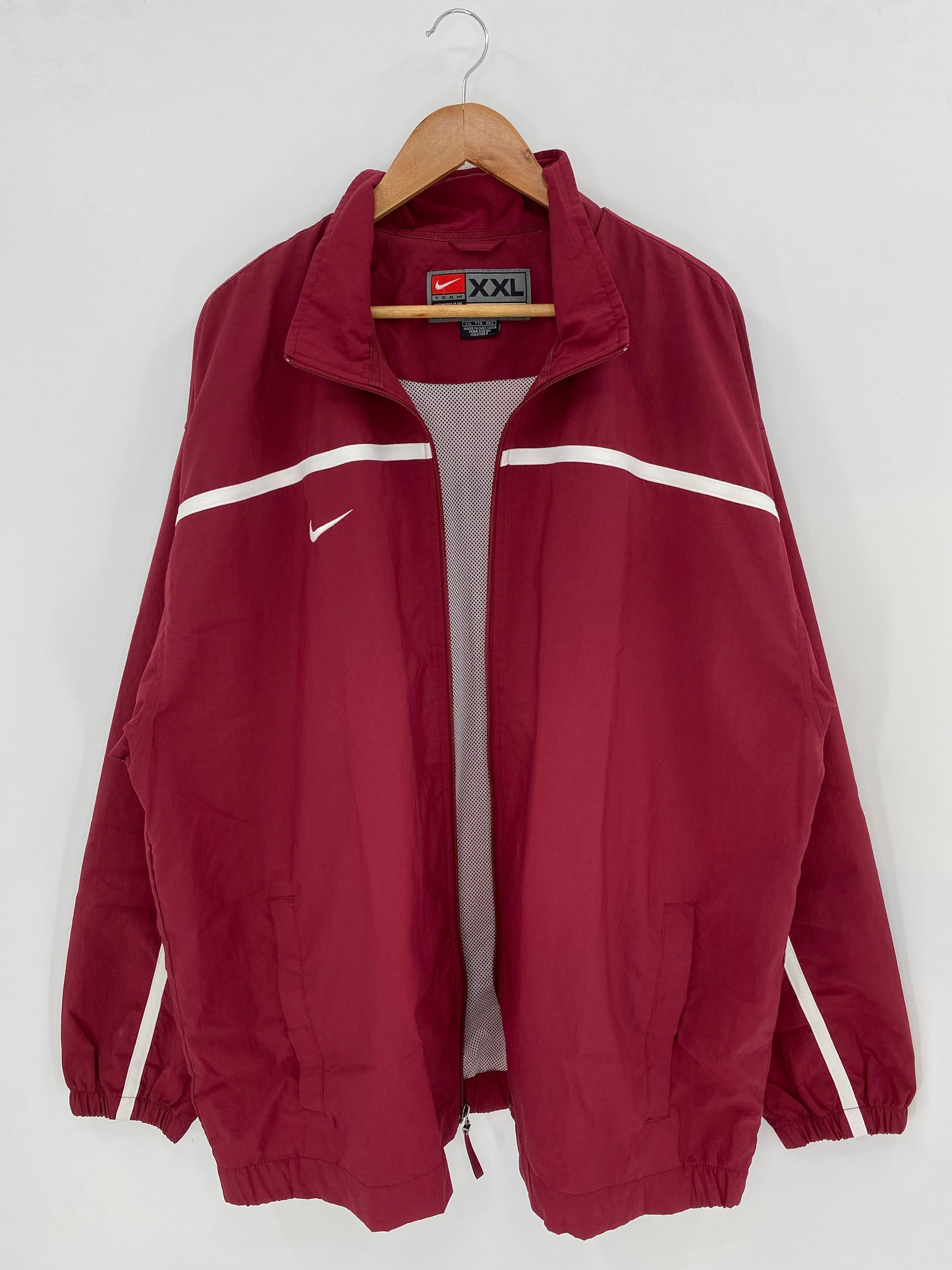Vintage NIKE MINI SWOOSH Size XXL Nylon Jacket / F4483J