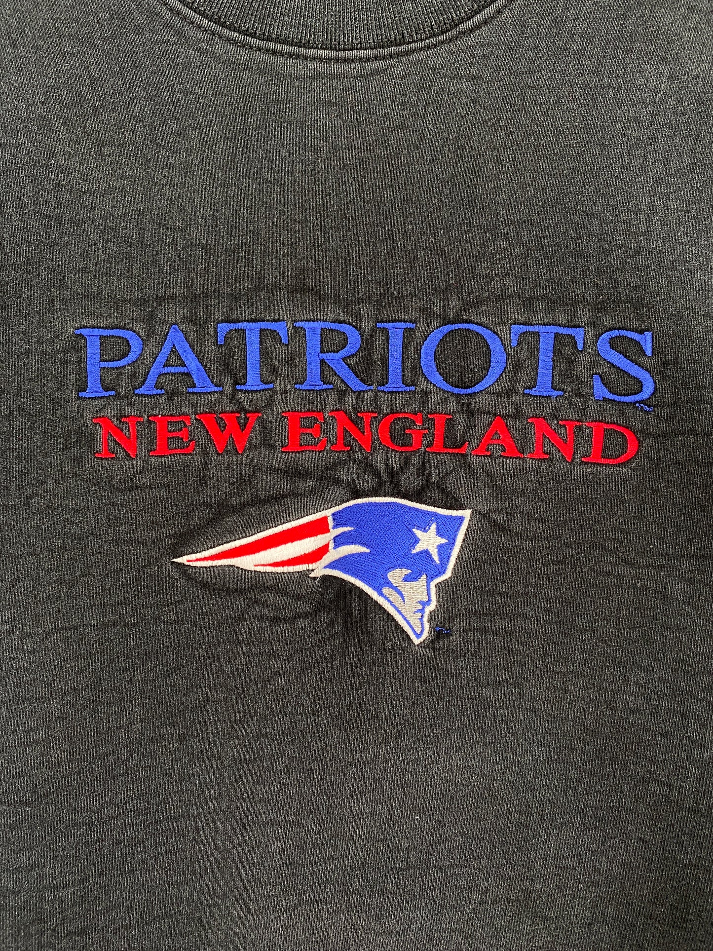 90's SALEM x NEW ENGLAND PATRIOTS Made in USA Size L Vintage NFL Sweatshirt / G6871S
