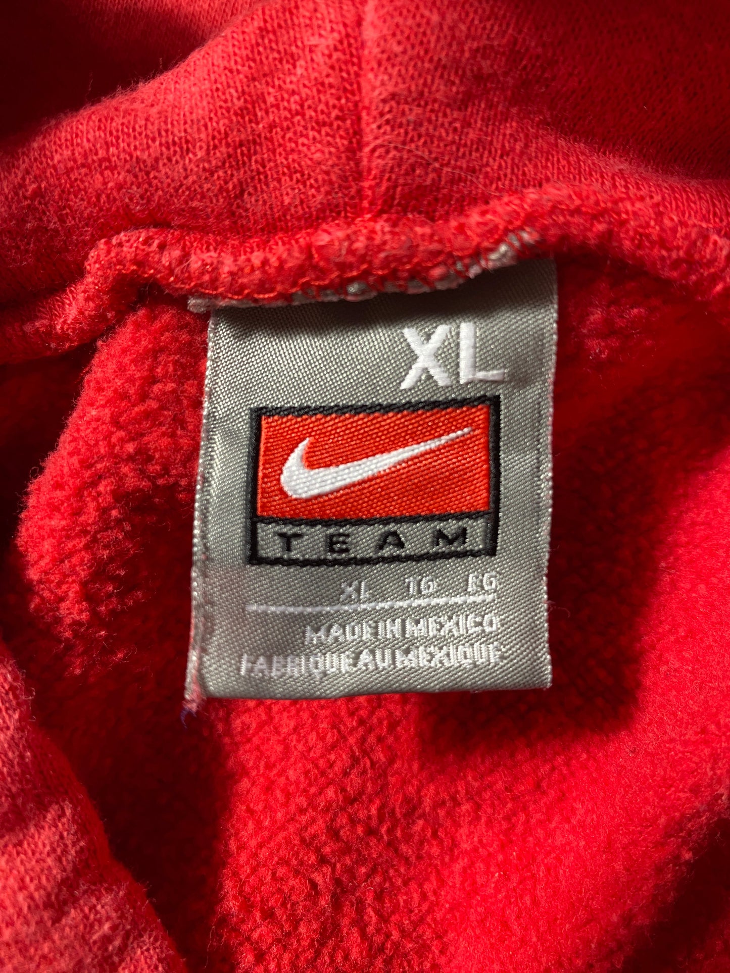 00' NIKE x EAST CENTRAL TROJANS Size XL Vintage College Hoodie Sweat Shirt / G263S