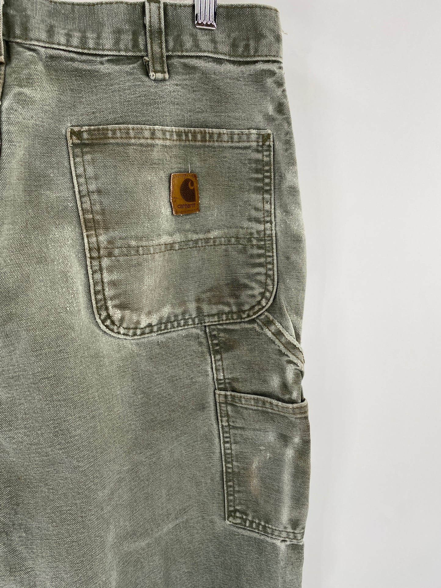 Vintage CARHARTT Size W31 x L33 Duck Pants / F7487P