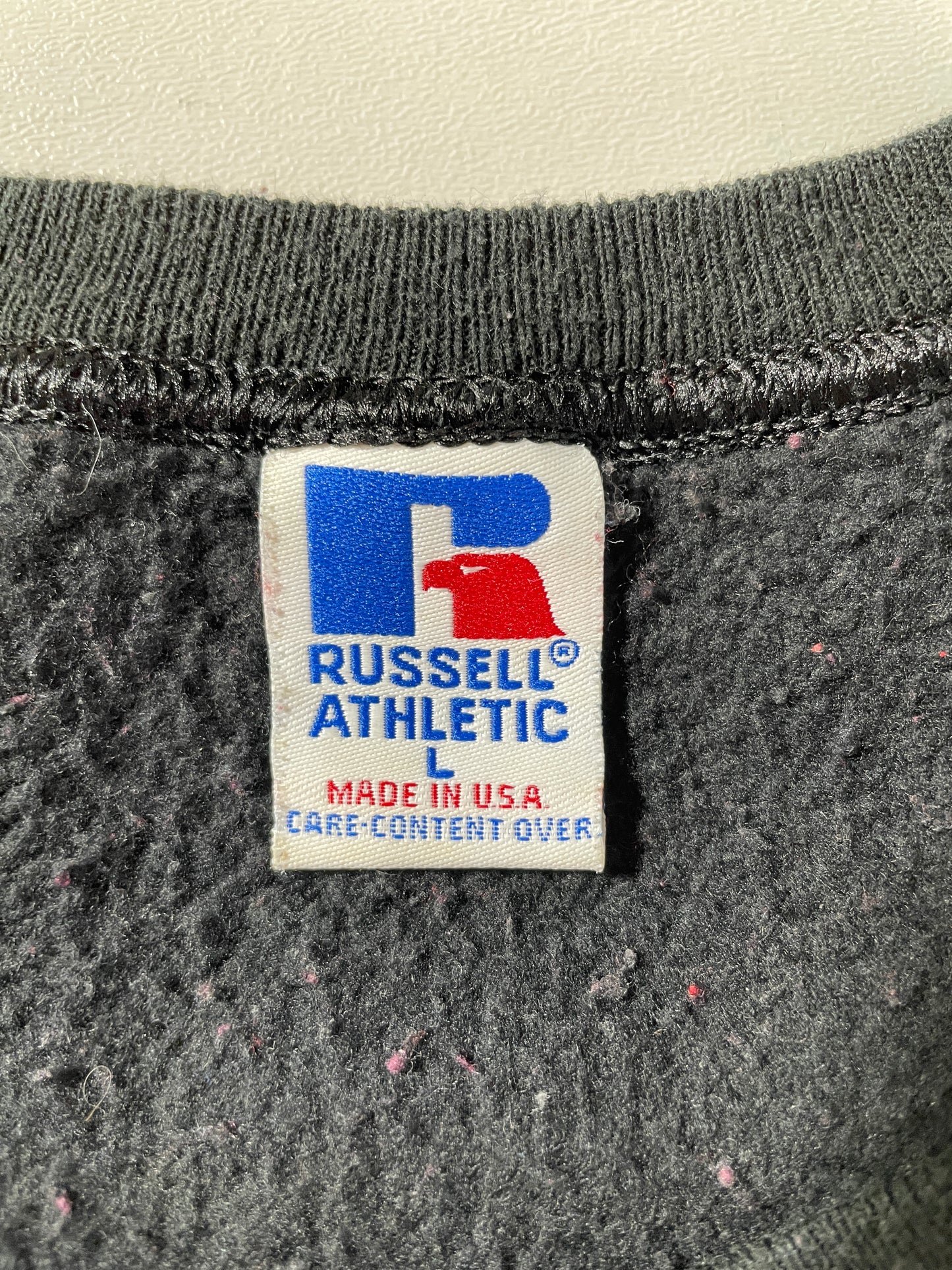 90's RUSSELL x BIG RED Made in USA Size L Vintage Sweat-Shirt / G2841S