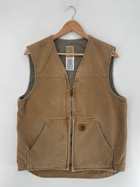 Vintage CARHARTT Size M Duck Vest / F3765J