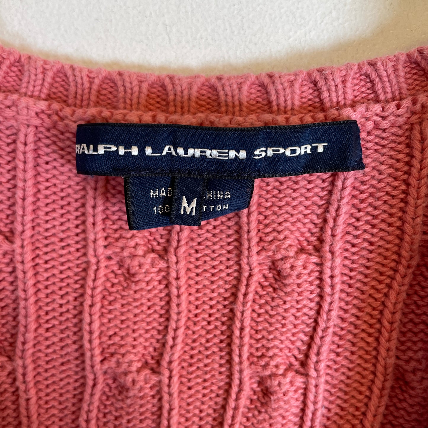 (Ladies M) POLO RALPH LAUREN Cotton Knitwear / A0089K