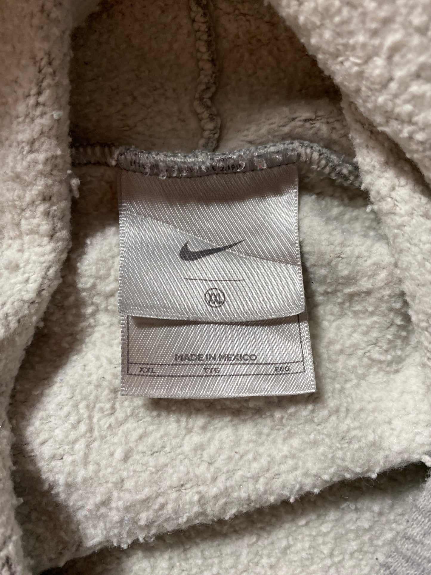 90’s NIKE CENTER SWOOSH Size XXL Vintage Hoodie Sweat-shirt / G4960S