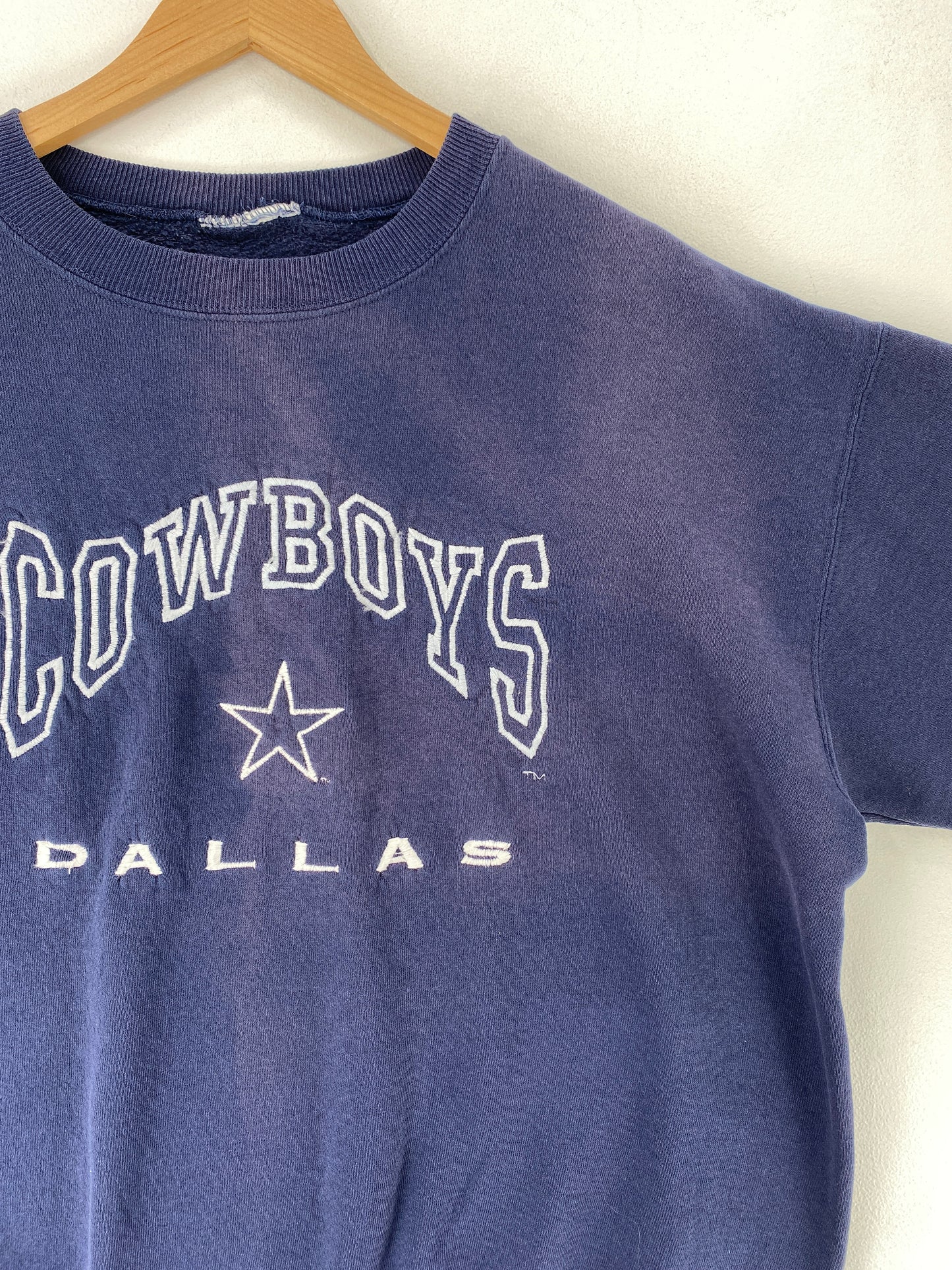 90’s DALLAS COWBOYS Size No tag (Approx. L) NFL Sweat-Shirt / G3946S