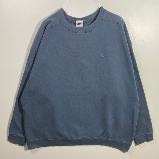 (XL) 90's NIKE MINI SWOOSH Vintage Sweatshirt / A1092S