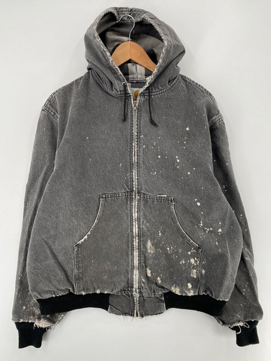 .90's CARHARRT Made in USA Size Approx.L Vintage Duck Jacket / F8554J