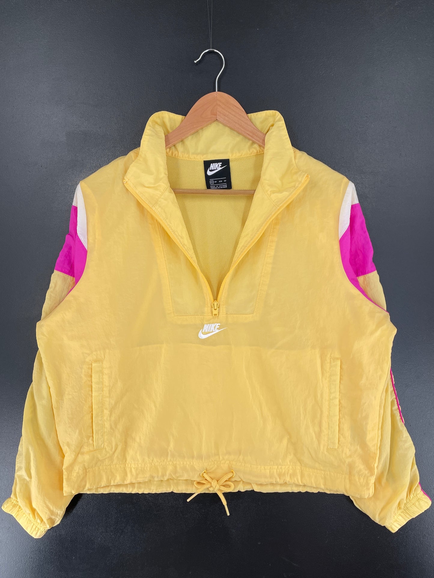 Vintage NIKE Size Ladies XS Nylon Half-zip Jacket / G5994N