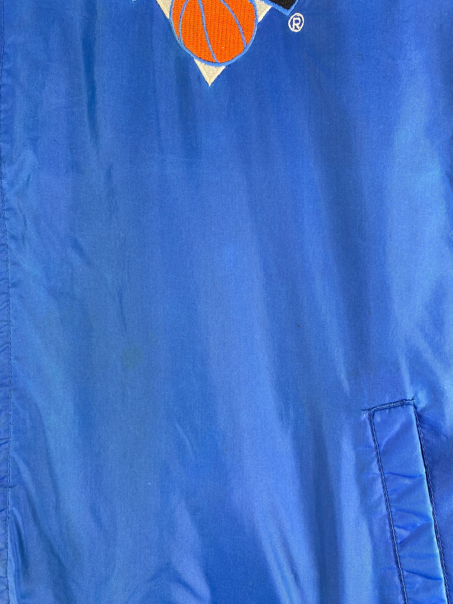 90’s STARTER x NEW YORK KNICKS Size XL NBA Nylon Jacket / F4539N