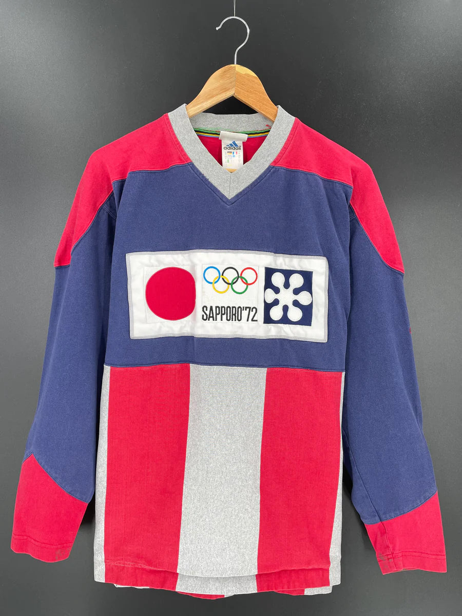 90’s SAPPORO OLYMPIC Size M Vintage Long Sleeve T-shirts / E8756T