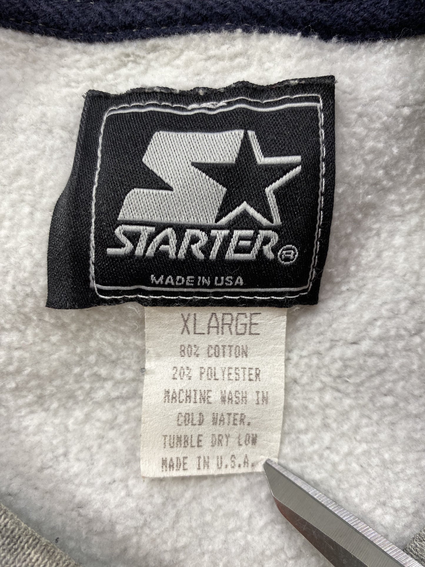 90’s STARTER x PITTSBURGH STEELERS Made in USA Size XL Vintage NFL Sweat-shirt / G3458S