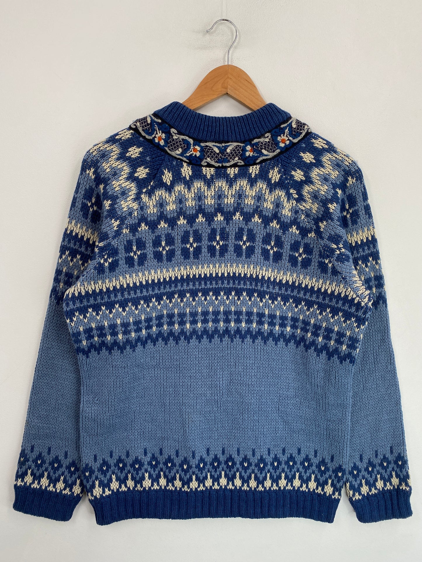 Vintage FJORD FASHION Size Approx. Ladies M Wool Knit Sweater / G6998K